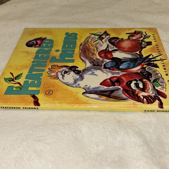 !!**KIDS BOOKS 4/$10**!! Feathered Friends A Rand McNally Super Book, Hardcover - Picture 10 of 10